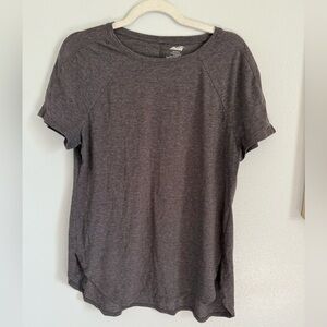 Avia Women's Charcoal Short Sleeve Tee Size Large
